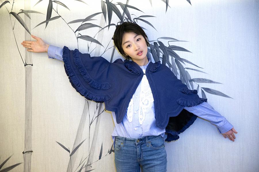 Actress Zhou Dongyu releases fashion shoots 