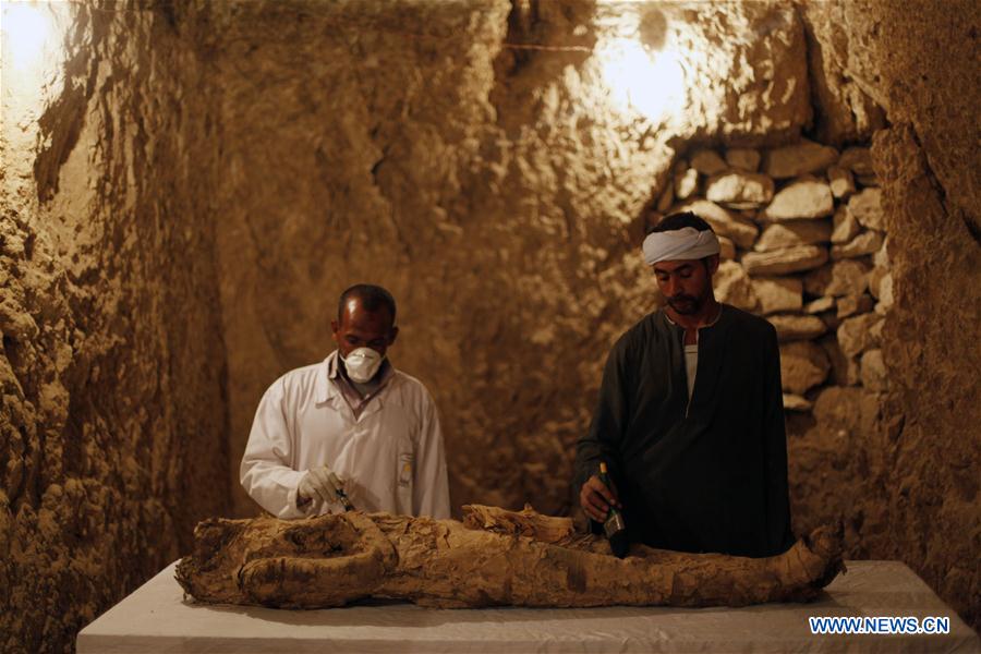 In Pics Archaeological Discovery In Heritage Rich Luxor Of Egypt Cn