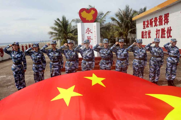 PLA Navy menempatkan wanita di Kepulauan Nansha untuk pertama kalinya