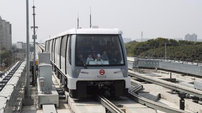 Driverless metro line on trial run in Shanghai Chinadaily .cn