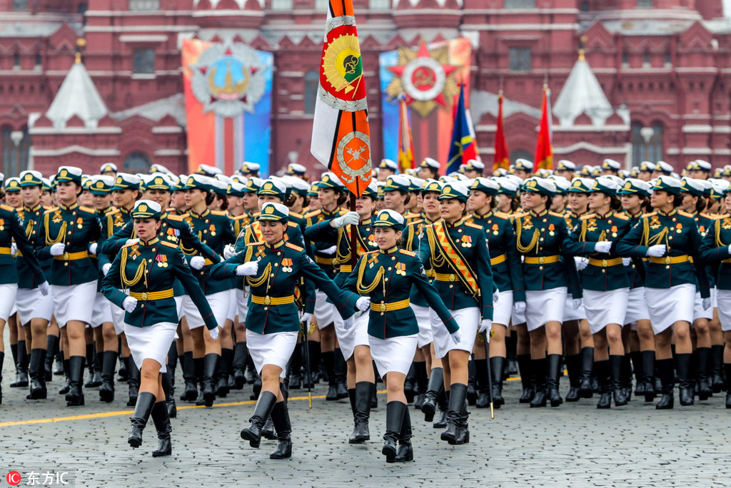 Rehearsal Of Victory Day Military Parade In Moscow Cn