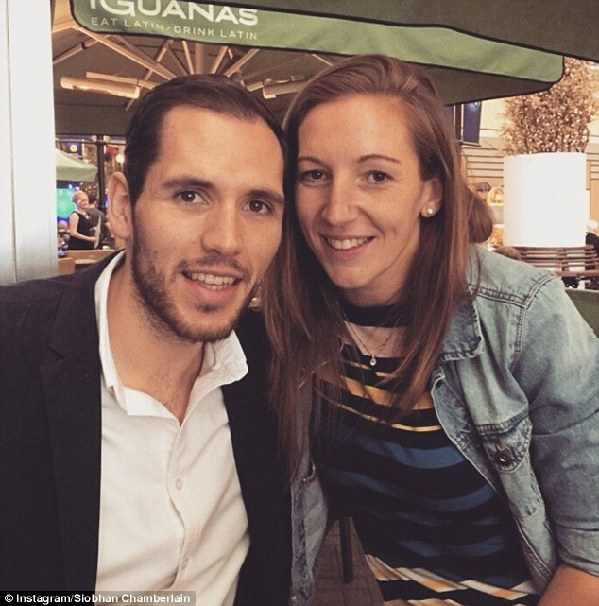 England's goalkeeper Siobhan Chamberlain is due to marry her fiance Leigh Moore in December 