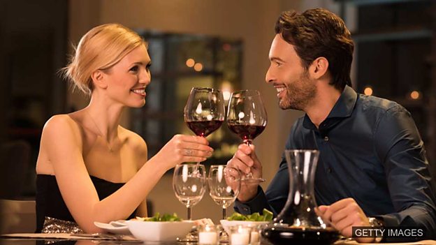 Learning English: Today’s Phrase – wine and dine: Images/Getty