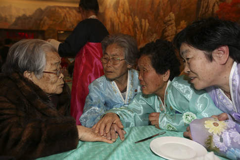 Two Koreas hold 1st family reunion in 3 years