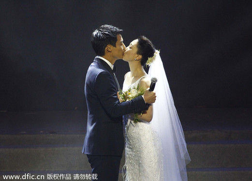 Zhou Xun weds boyfriend Gao Shengyuan