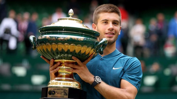 Il Doelwit weer Coric stuns Federer to lift Gerry Weber Open title - Chinadaily.com.cn