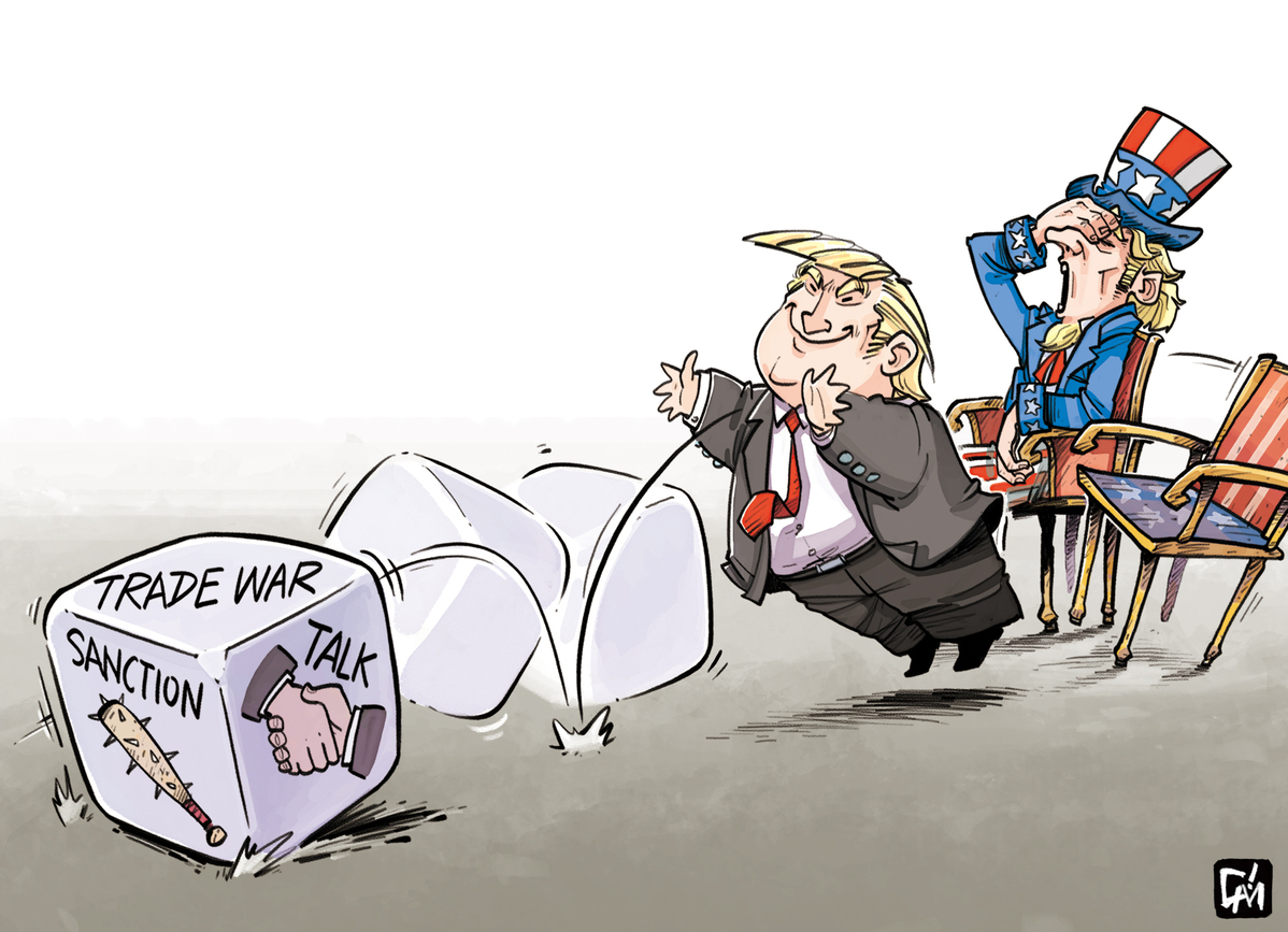 Image result for trump trade cartoon