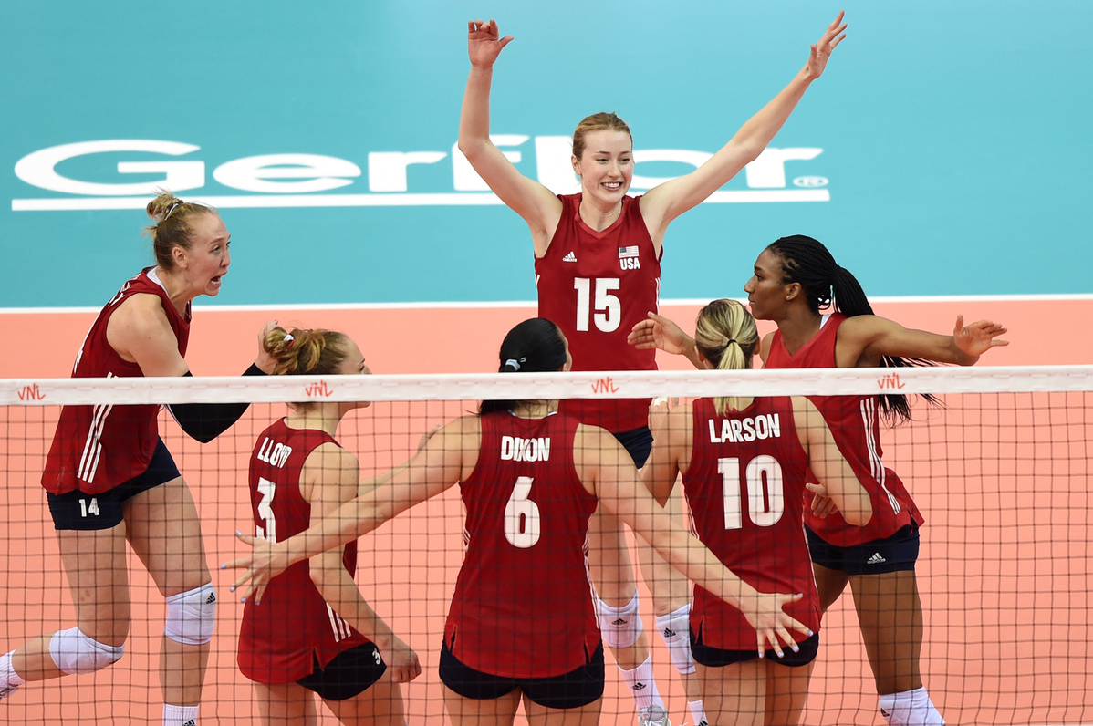 US claims title at Volleyball Nations League Women's Finals