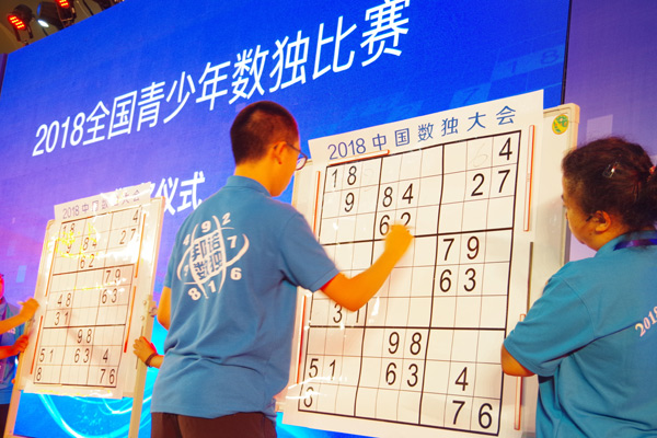 The Final Of The World Sudoku Championship 2018 