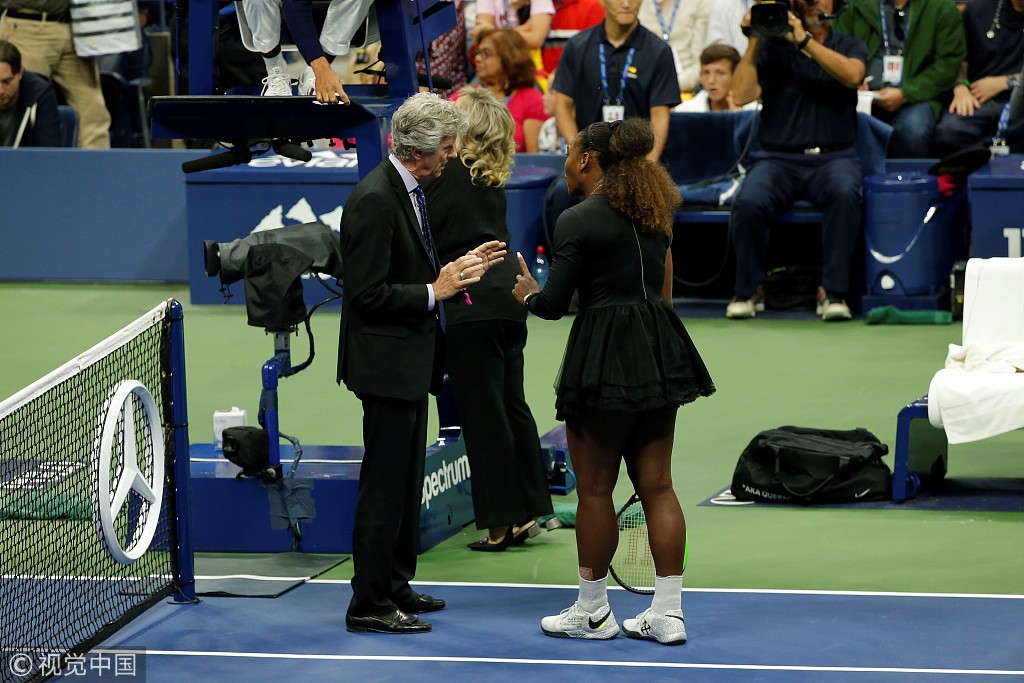 Williams Unhappy With Chair Umpire After Dramatic Us Open