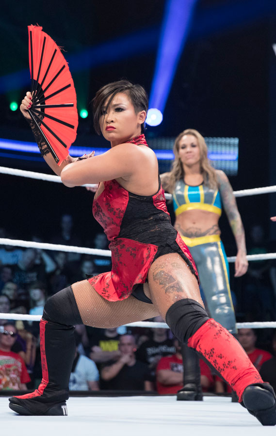 Chongqing Wrestler Strikes Spicy Tone As She Makes Wwe History Cn