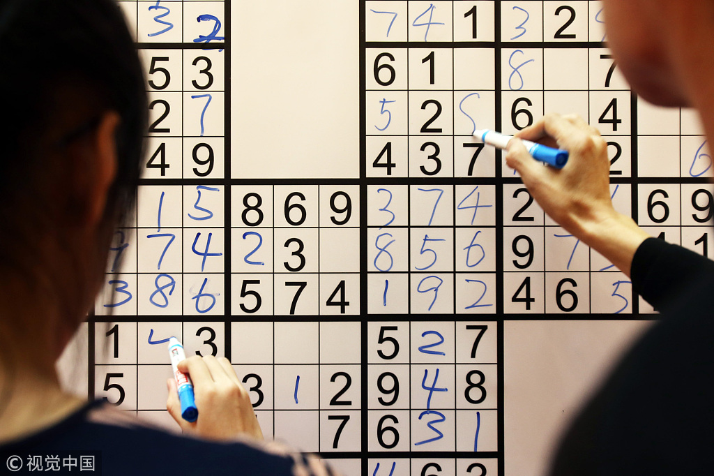 Chinese teenagers shine at Sudoku World Championship