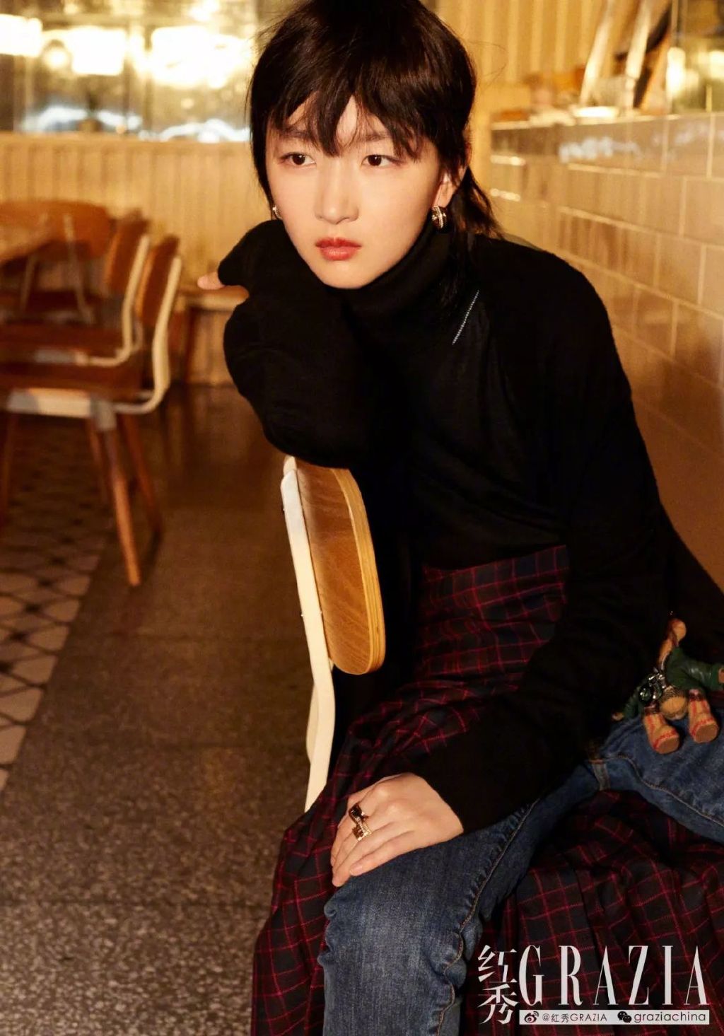 Chinese actress Zhou Dongyu covers 'Cosmopolitan' magazine