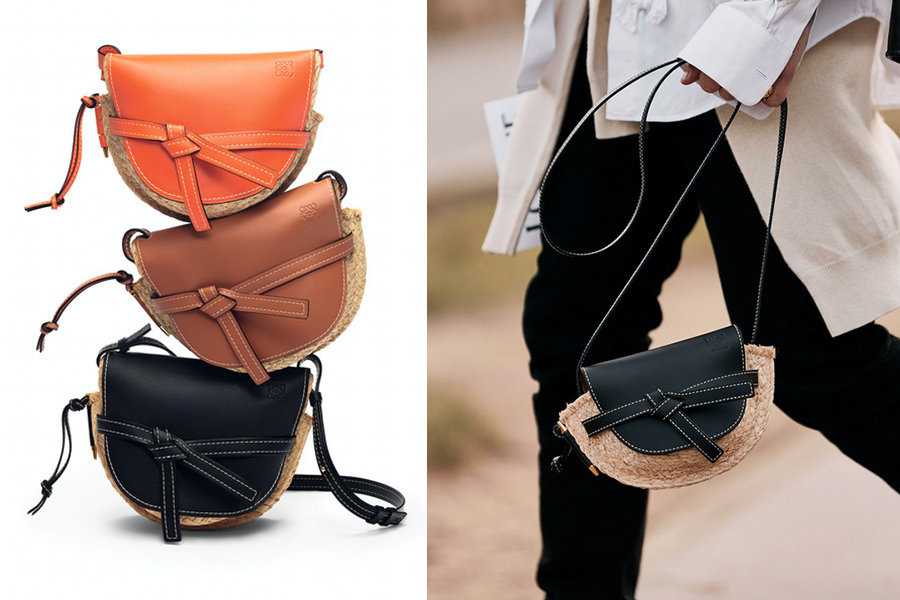 loewe gate bag street style