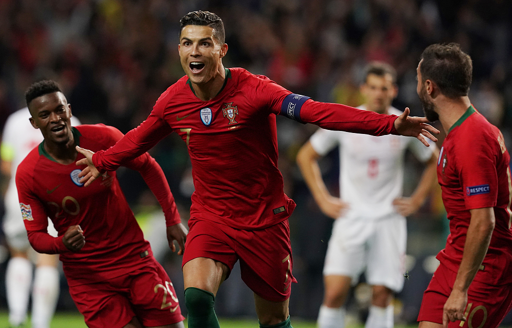 Ronaldo scores hat-trick to take Portugal to UEFA Nations ...