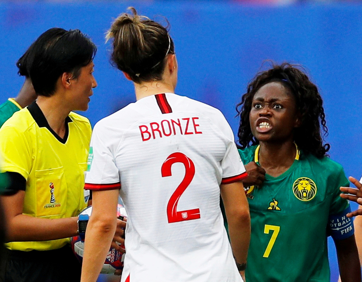 cameroon women's soccer jersey