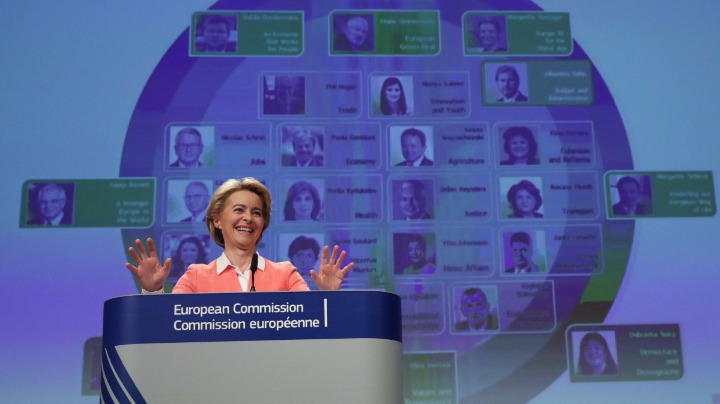 Ursula Von Der Leyen Names New Gender-balanced EU Team - World ...