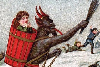 In Germany, Santa's Sidekick Is a Cloven-Hooved, Child-Whipping