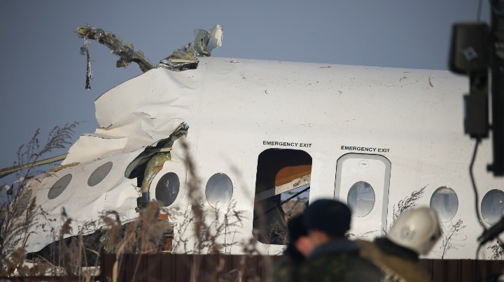 Passenger Plane Crashes In Kazakhstan Killing At Least 14 - World ...