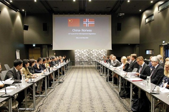 China, Norway To Wrap Up Bilateral Trade Negotiations - Chinadaily.com.cn