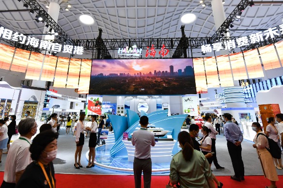 Foreign brands stand out at consumer goods expo