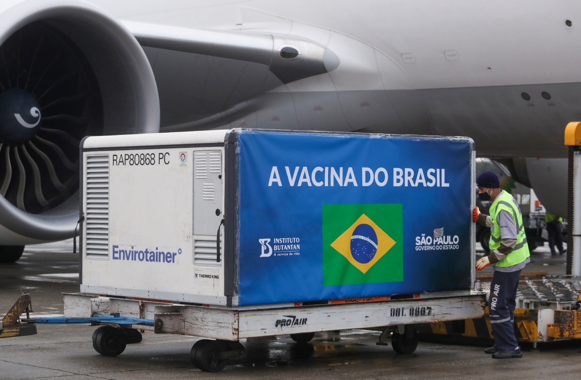 Brazilian Olympians To Receive Sinovac Pfizer Vaccines World Chinadaily Com Cn