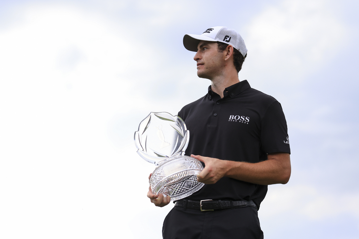 American Cantlay wins PGA Memorial tournament