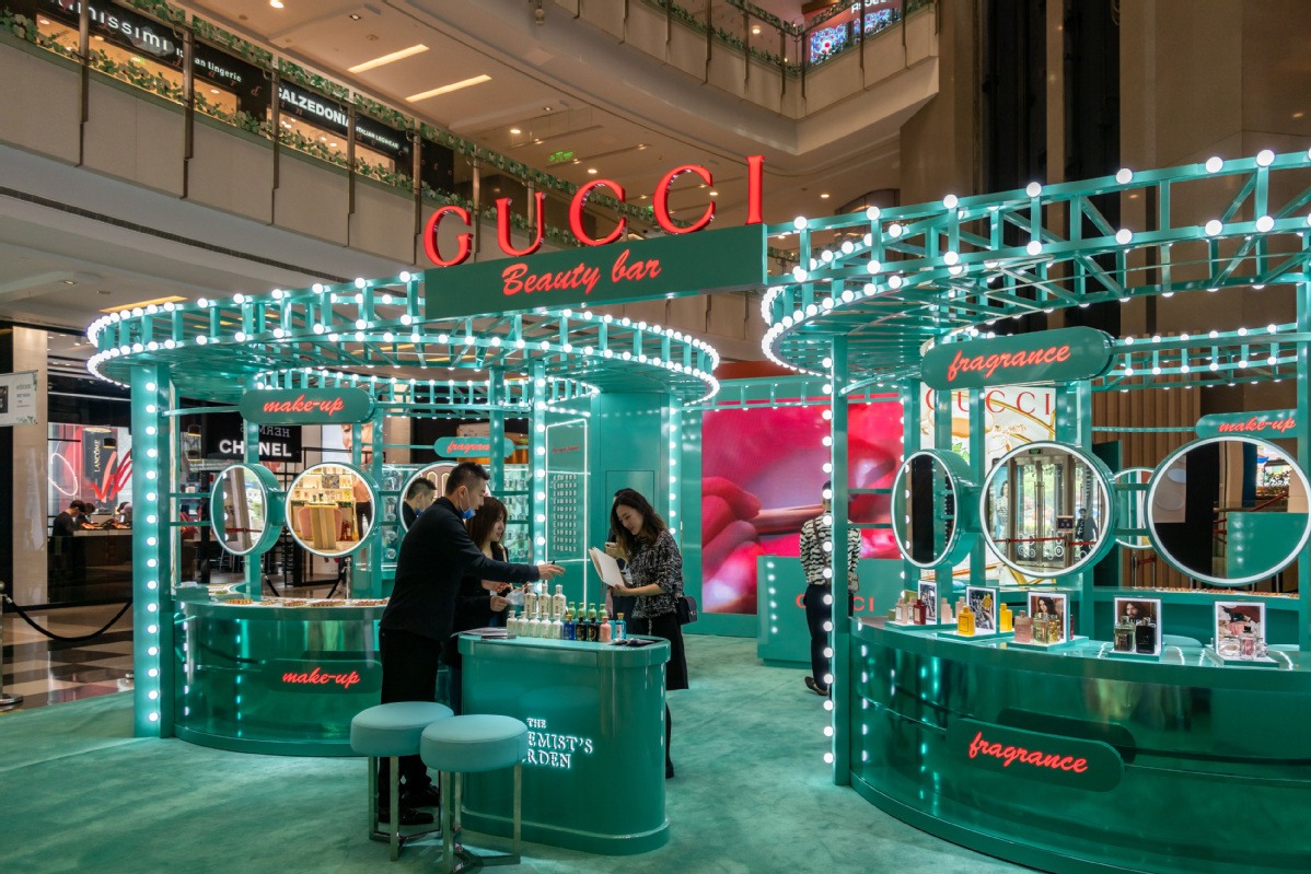 HTDF and Gucci Beauty celebrate first flagship store in Hainan