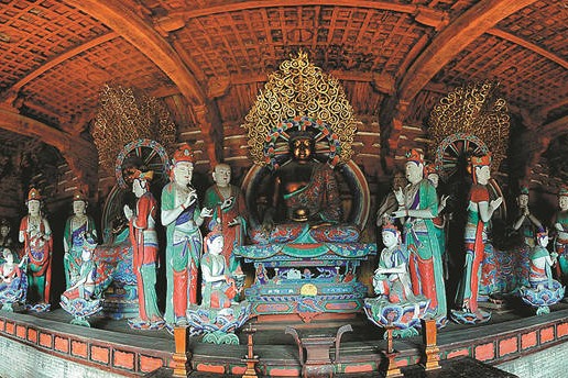 Tang Dynasty temple reveals ancient treasures