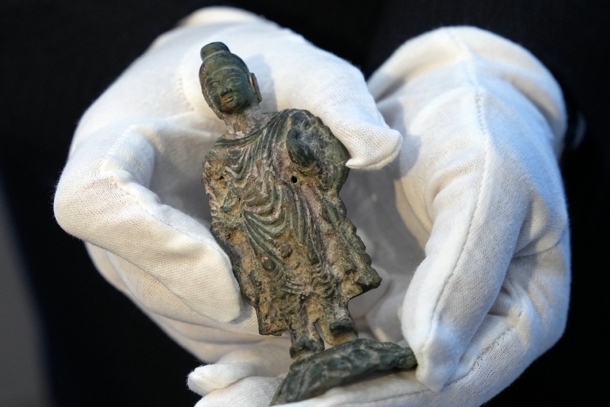 Ancient bronzes may be nations oldest images of Buddha(图1)
