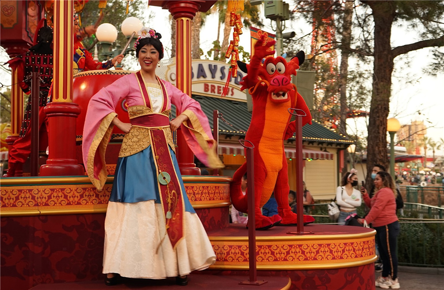 Disneyland celebrates Year of the Tiger