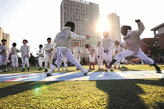 People relish a sporting chance to keep fit