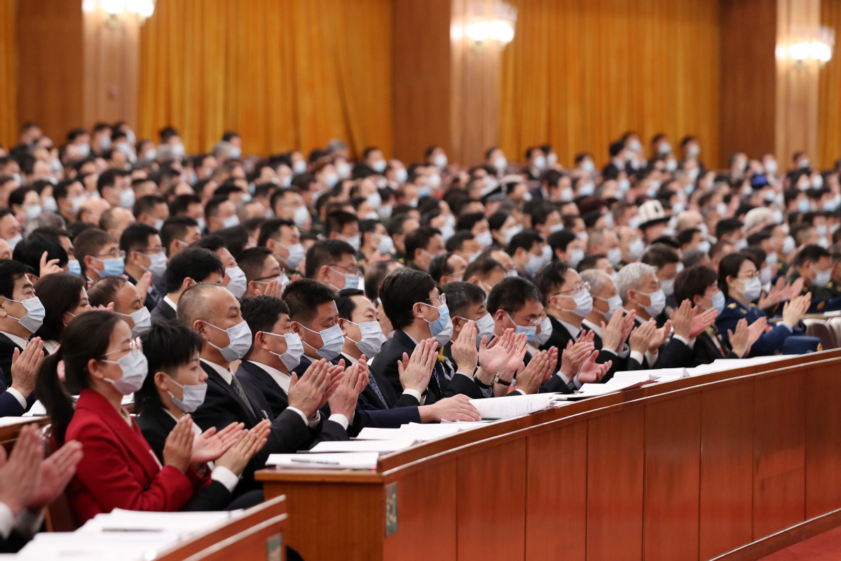 Chinas National Legislature Starts 2nd Plenary Meeting Of Annual Session Cn 0564