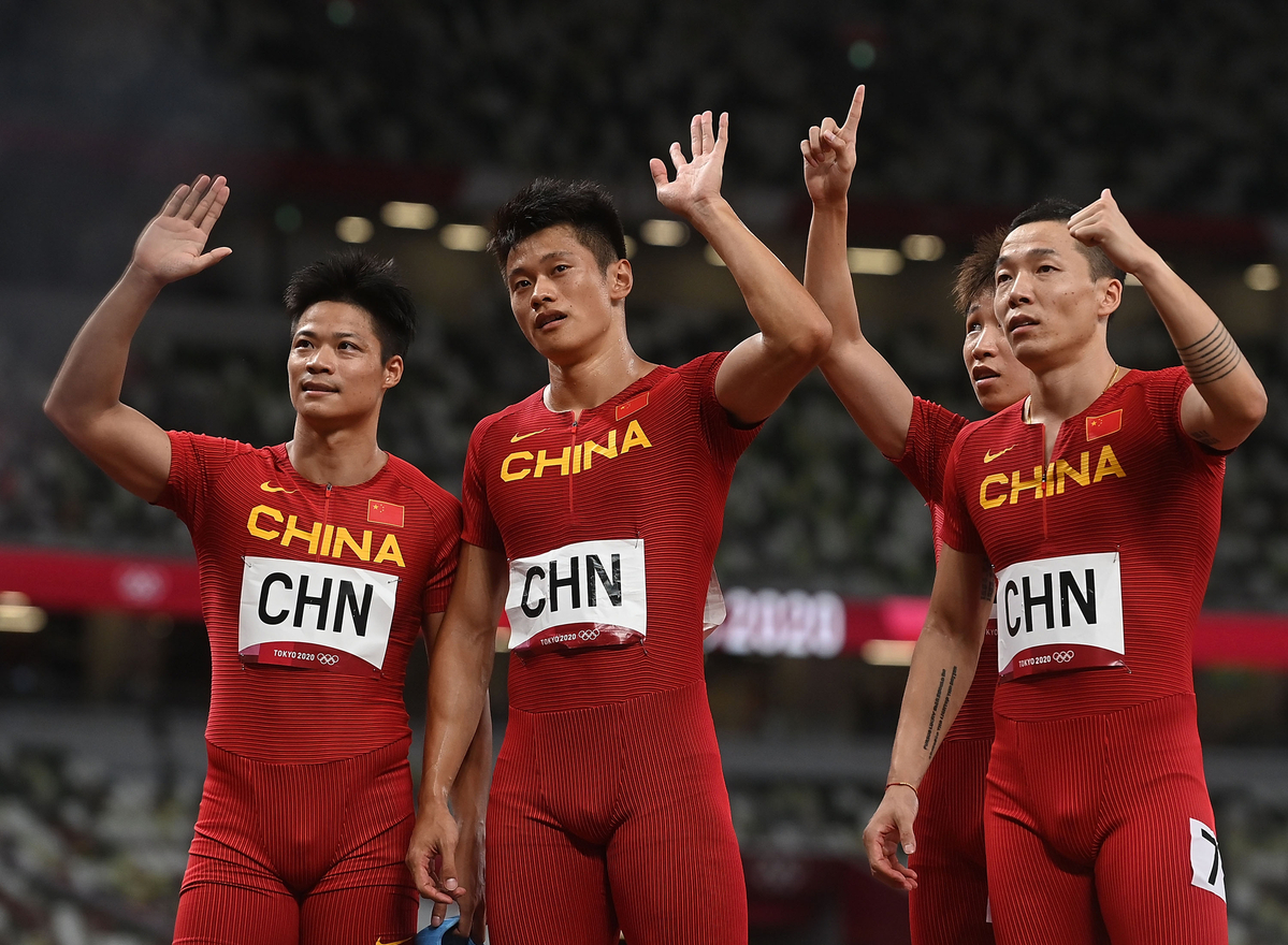 Team China identified as bronze winner of Olympic relay race