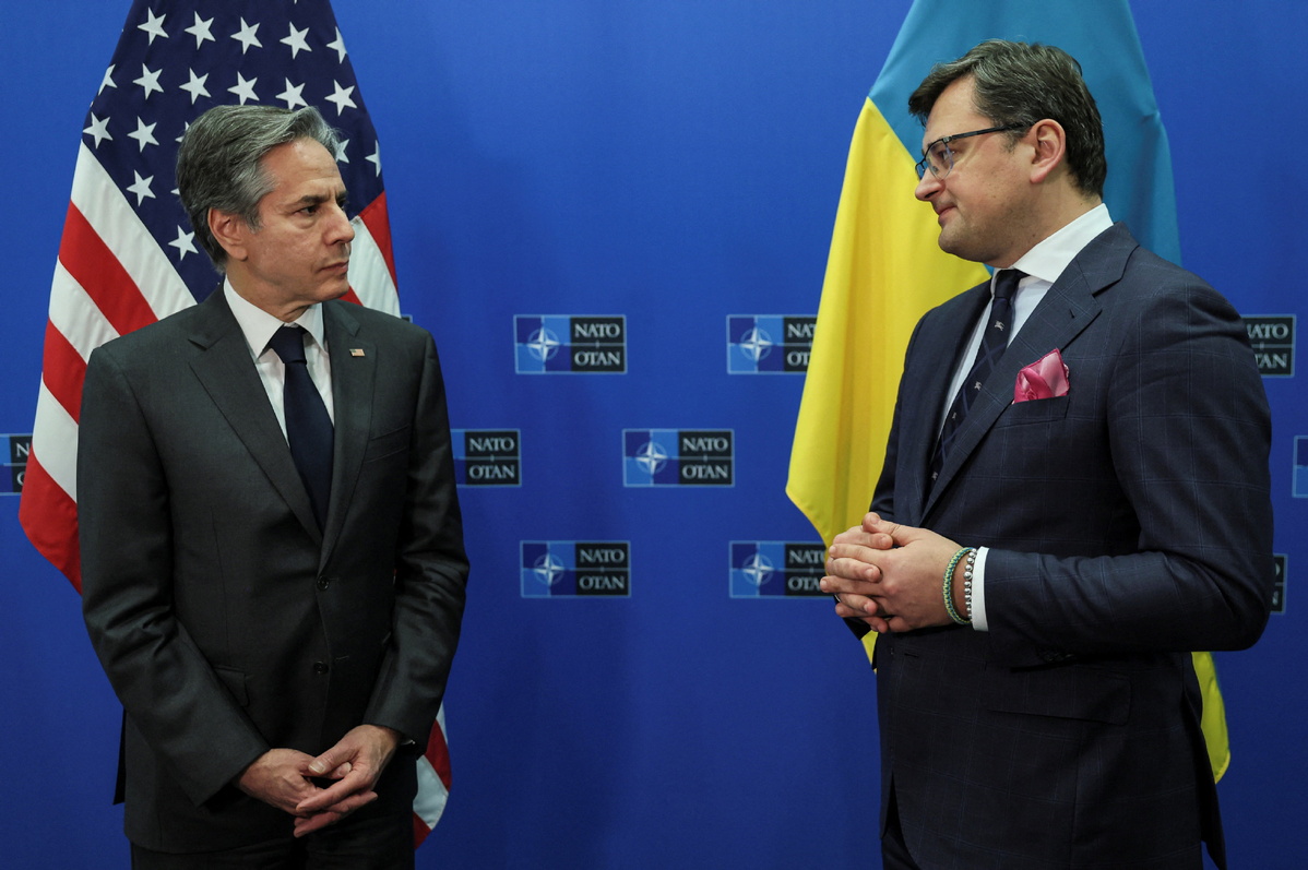 Ukrainian FM, US Secretary Of State Discuss New Military Aid For ...