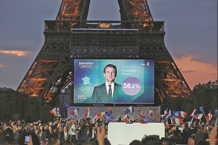 French people renew their confidence in Macron