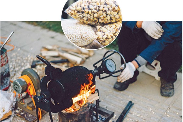 Stovetop Popcorn Popper Black | Crate & Barrel