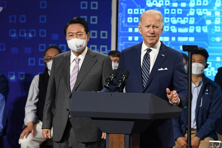Biden opens Asia trip with tech on agenda