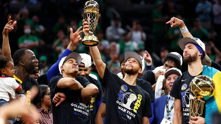 Warriors beat Celtics 103-90 to win 4th NBA title in 8 years