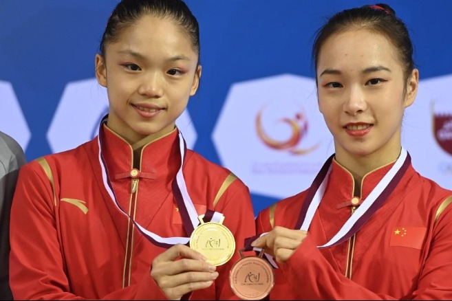 China ends Asian Gymnastics Championships campaign with eight