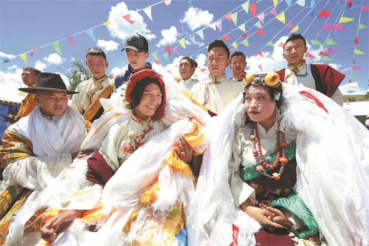 Celebrating Joy With Traditional Tibetan Culture Chinadaily Cn