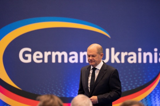 German Chancellor Vows To Help Rebuild Ukraine - World - Chinadaily.com.cn