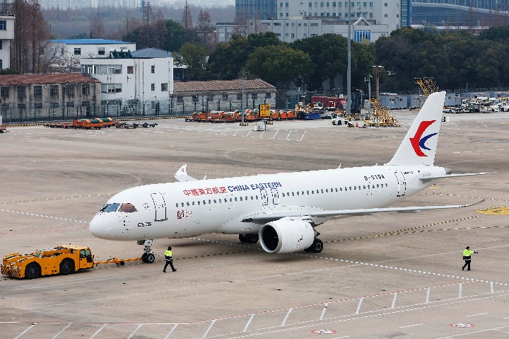 china-eastern-begins-c919-test-flights-chinadaily-cn