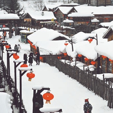 'Snow Town' attracting tourists to Heilongjiang