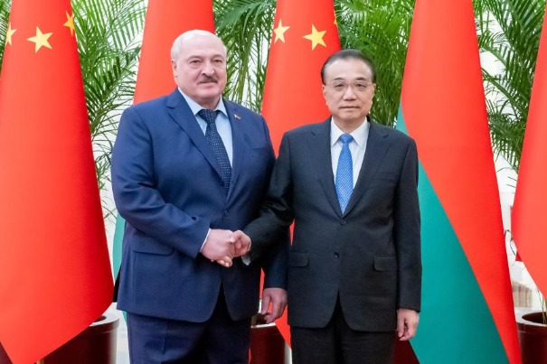 Chinese Premier Meets Belarusian President - Chinadaily.com.cn