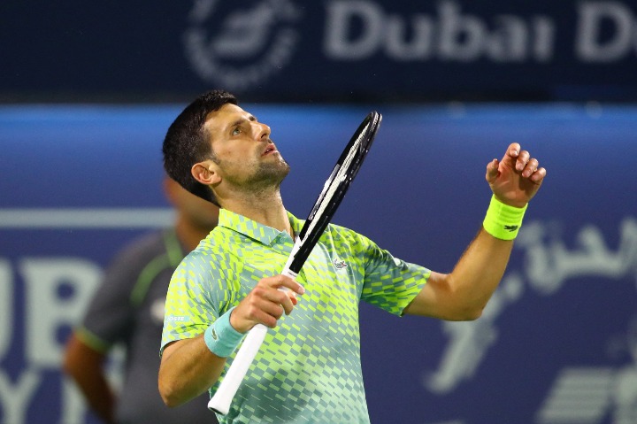 Djokovic to face Medvedev in Dubai semis, Rublev gets Zverev