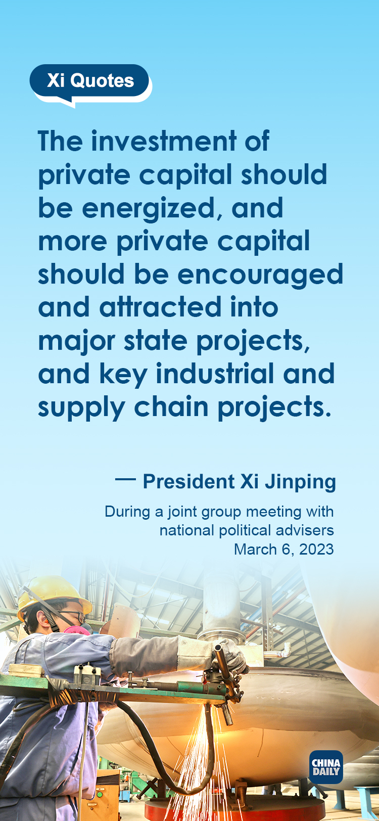 Xi on private sector support