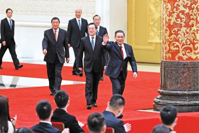 China's New-term State Council Starts To Perform Duties With First ...