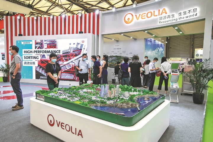 French green firm Veolia bullish