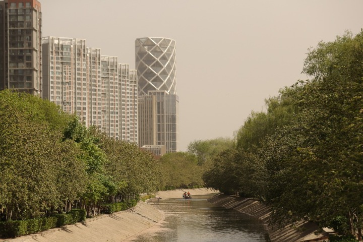 China Maintains Blue Alert For Sandstorms - Chinadaily.com.cn